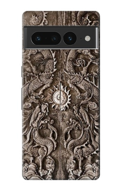 S3395 Dragon Door Case For Google Pixel 7 Pro