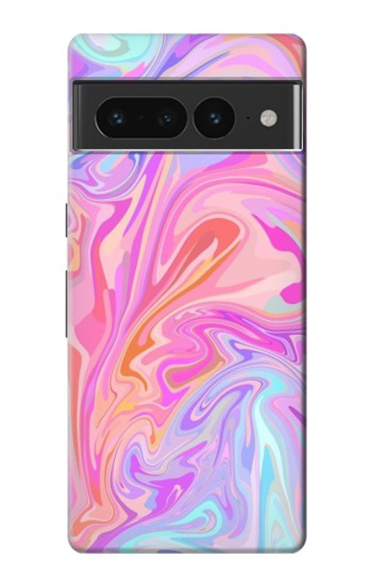 S3444 Digital Art Colorful Liquid Case For Google Pixel 7 Pro