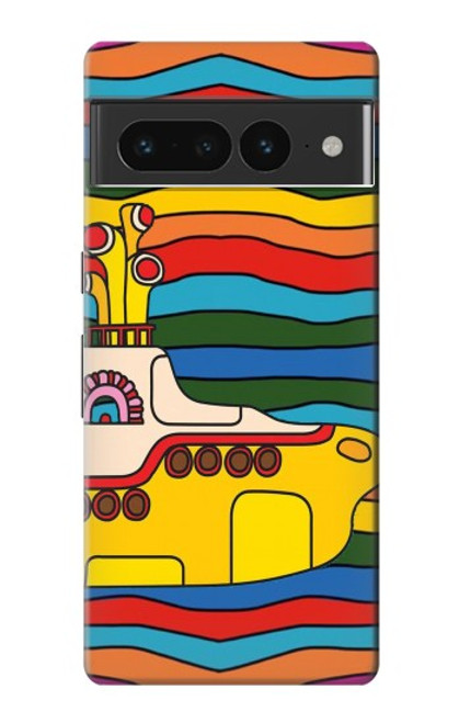 S3599 Hippie Submarine Case For Google Pixel 7 Pro