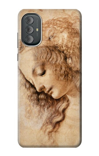 S1045 Leonardo da Vinci Woman's Head Case For Motorola Moto G Power 2022, G Play 2023