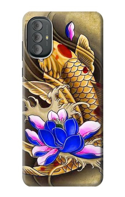 S1604 Carp Koi Fish Japanese Tattoo Case For Motorola Moto G Power 2022, G Play 2023