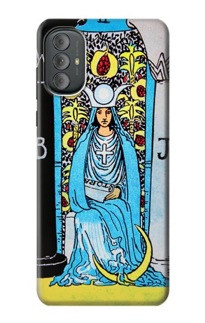 S2837 The High Priestess Vintage Tarot Card Case For Motorola Moto G Power 2022, G Play 2023