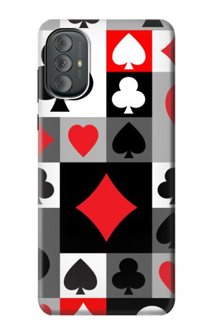 S3463 Poker Card Suit Case For Motorola Moto G Power 2022, G Play 2023