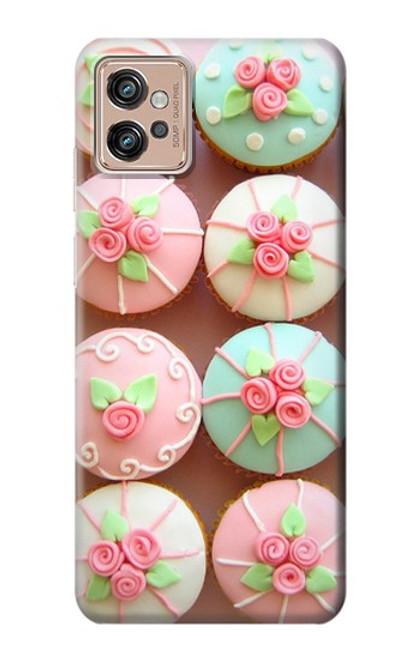 S1718 Yummy Cupcakes Case For Motorola Moto G32