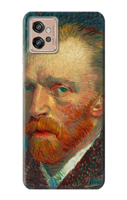 S3335 Vincent Van Gogh Self Portrait Case For Motorola Moto G32