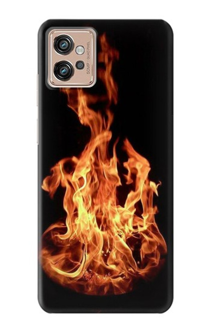 S3379 Fire Frame Case For Motorola Moto G32