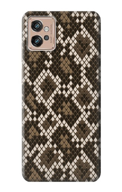 S3389 Seamless Snake Skin Pattern Graphic Case For Motorola Moto G32