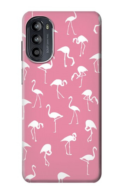S2858 Pink Flamingo Pattern Case For Motorola Moto G52, G82 5G