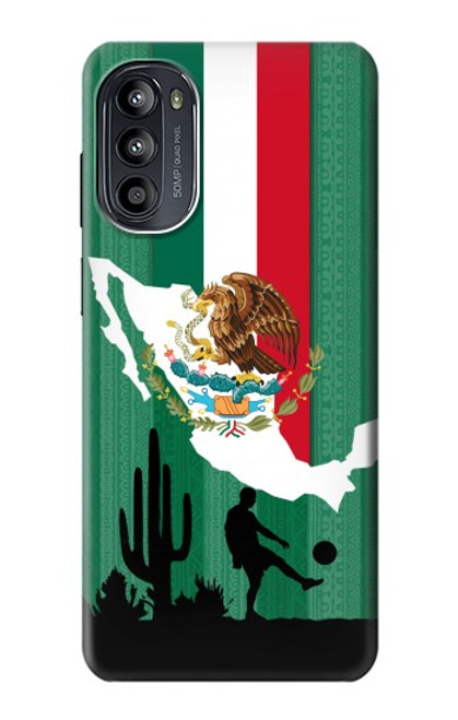 S2994 Mexico Football Soccer Case For Motorola Moto G52, G82 5G