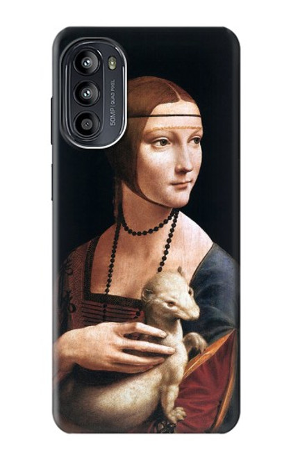 S3471 Lady Ermine Leonardo da Vinci Case For Motorola Moto G52, G82 5G