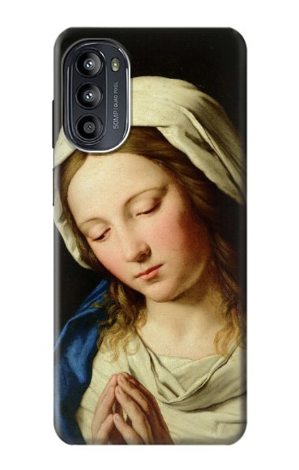 S3476 Virgin Mary Prayer Case For Motorola Moto G52, G82 5G