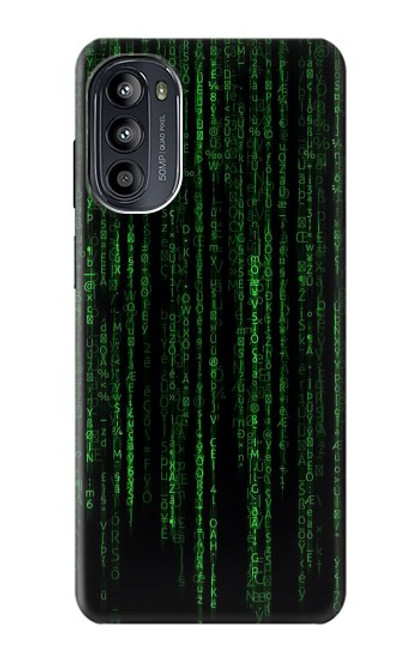 S3668 Binary Code Case For Motorola Moto G52, G82 5G