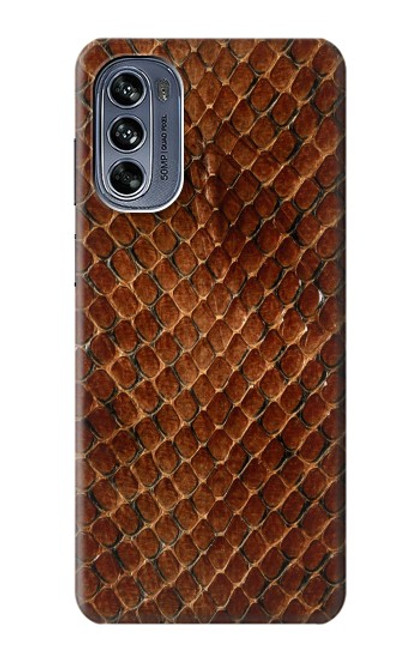 S0555 Snake Skin Case For Motorola Moto G62 5G
