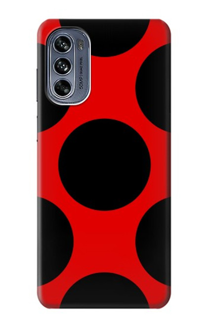 S1829 Ladybugs Dot Pattern Case For Motorola Moto G62 5G