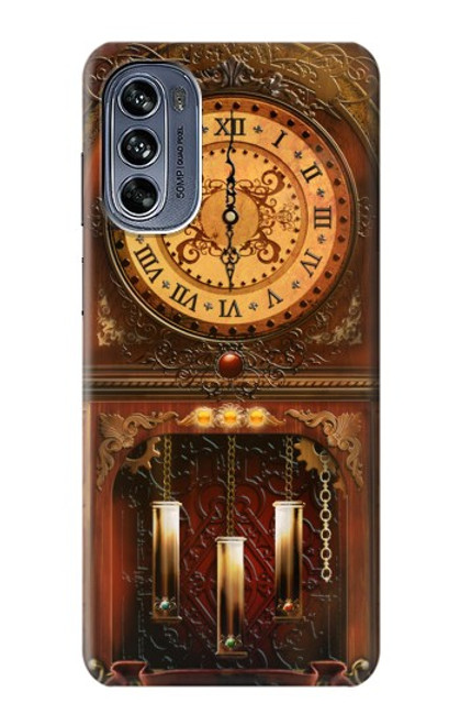 S3174 Grandfather Clock Case For Motorola Moto G62 5G