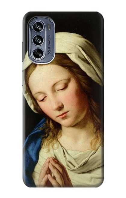 S3476 Virgin Mary Prayer Case For Motorola Moto G62 5G