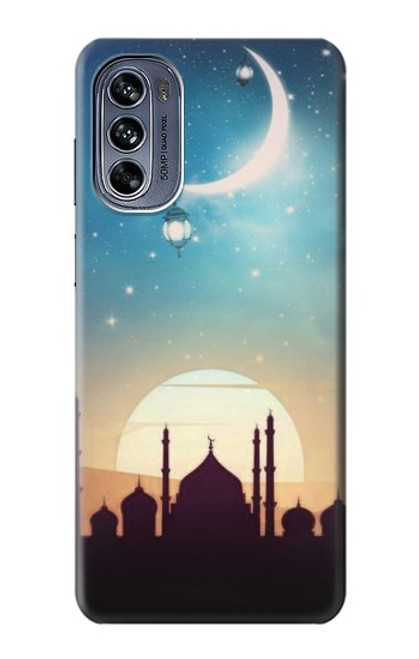 S3502 Islamic Sunset Case For Motorola Moto G62 5G