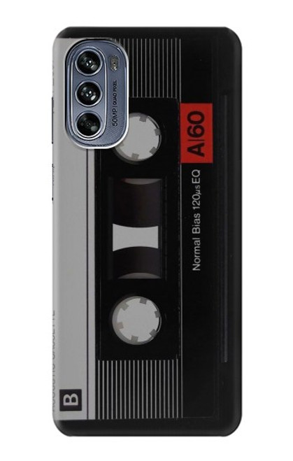 S3516 Vintage Cassette Tape Case For Motorola Moto G62 5G