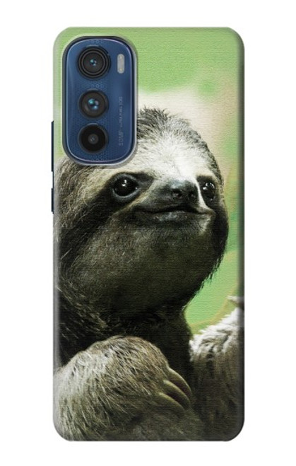 S2708 Smiling Sloth Case For Motorola Edge 30