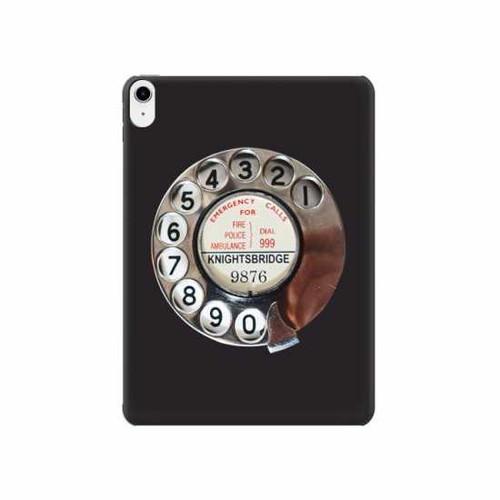 S0059 Retro Rotary Phone Dial On Hard Case For iPad 10.9 (2022)