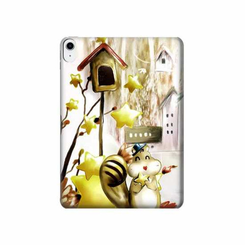 S0109 Cute Squirrel Cartoon Hard Case For iPad 10.9 (2022)