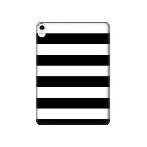 S1596 Black and White Striped Hard Case For iPad 10.9 (2022)