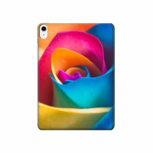 S1671 Rainbow Colorful Rose Hard Case For iPad 10.9 (2022)