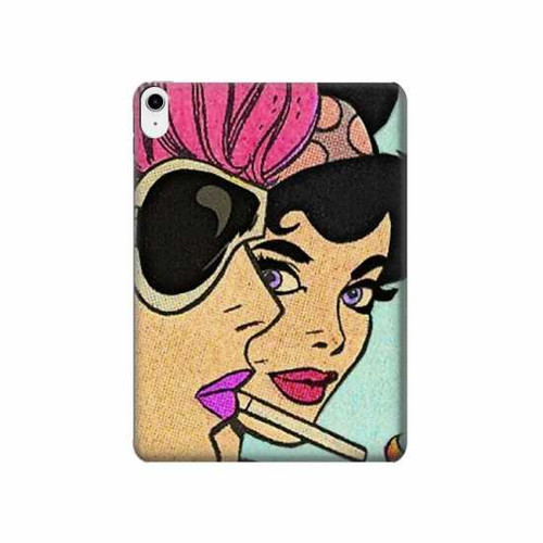 S3171 Girls Pop Art Hard Case For iPad 10.9 (2022)