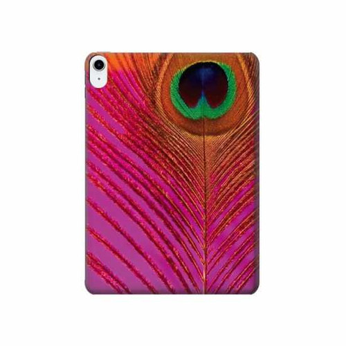 S3201 Pink Peacock Feather Hard Case For iPad 10.9 (2022)