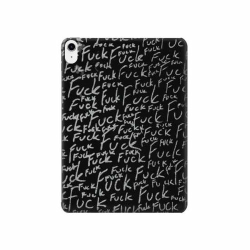 S3478 Funny Words Blackboard Hard Case For iPad 10.9 (2022)