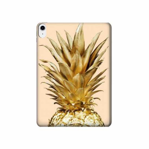 S3490 Gold Pineapple Hard Case For iPad 10.9 (2022)