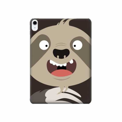 S3855 Sloth Face Cartoon Hard Case For iPad 10.9 (2022)