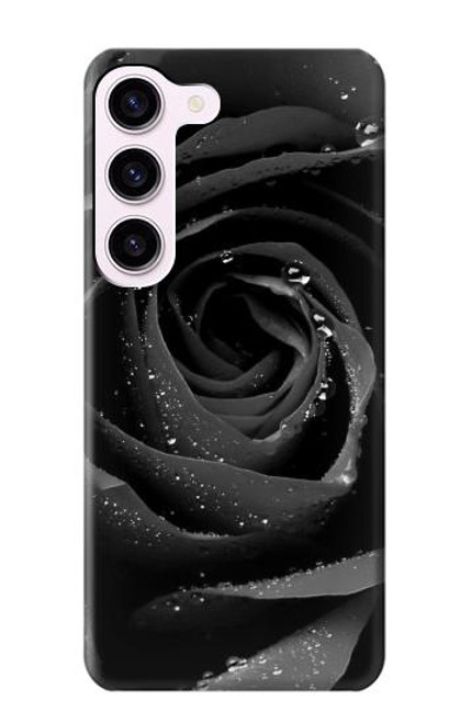 S1598 Black Rose Case For Samsung Galaxy S23