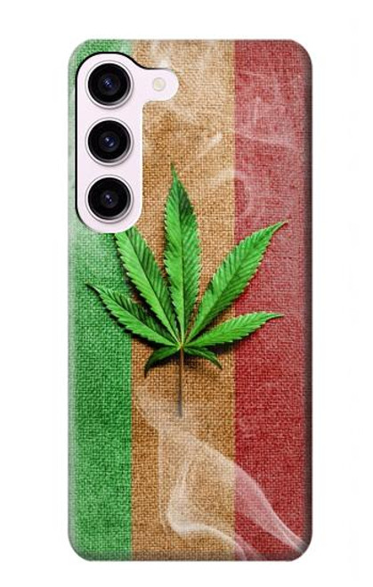 S2109 Smoke Reggae Rasta Flag Case For Samsung Galaxy S23