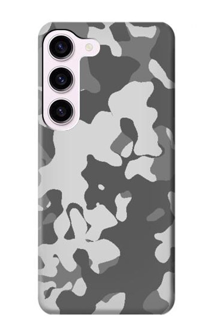 S2186 Gray Camo Camouflage Graphic Printed Case For Samsung Galaxy S23