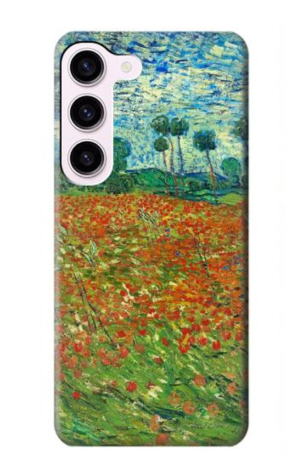 S2681 Field Of Poppies Vincent Van Gogh Case For Samsung Galaxy S23
