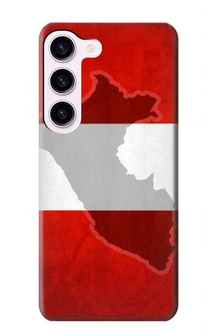 S3018 Peru Flag Case For Samsung Galaxy S23