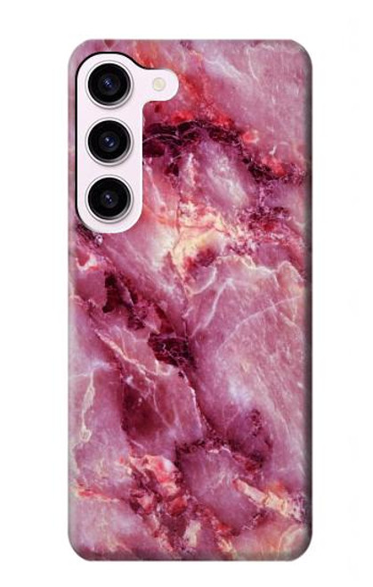 S3052 Pink Marble Graphic Printed Case For Samsung Galaxy S23