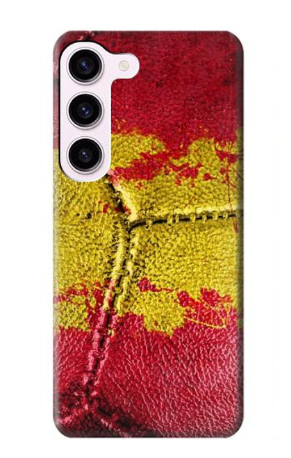 S3315 Spain Flag Vintage Football Graphic Case For Samsung Galaxy S23
