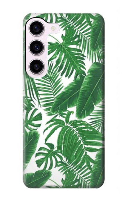 S3457 Paper Palm Monstera Case For Samsung Galaxy S23