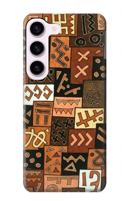 S3460 Mali Art Pattern Case For Samsung Galaxy S23