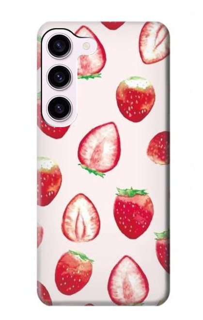 S3481 Strawberry Case For Samsung Galaxy S23