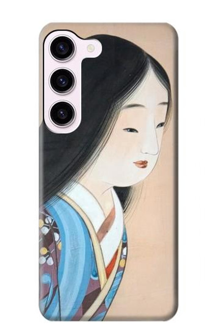 S3483 Japan Beauty Kimono Case For Samsung Galaxy S23