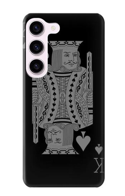 S3520 Black King Spade Case For Samsung Galaxy S23