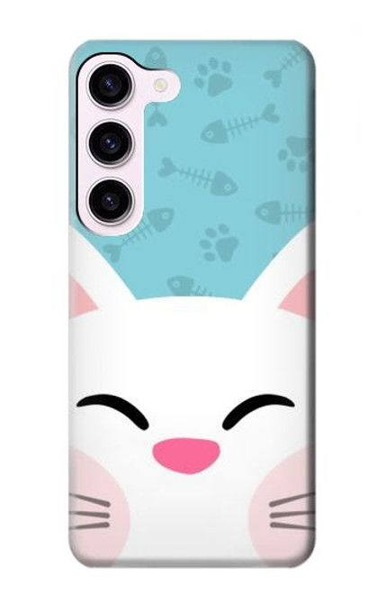 S3542 Cute Cat Cartoon Case For Samsung Galaxy S23