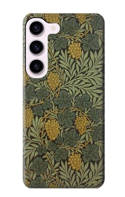 S3662 William Morris Vine Pattern Case For Samsung Galaxy S23