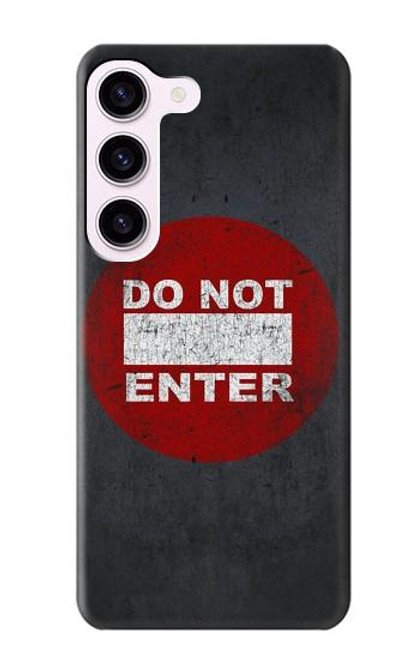 S3683 Do Not Enter Case For Samsung Galaxy S23