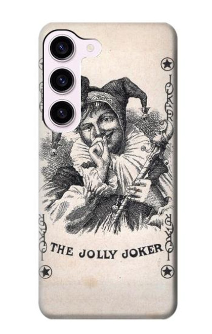 S3818 Vintage Playing Card Case For Samsung Galaxy S23