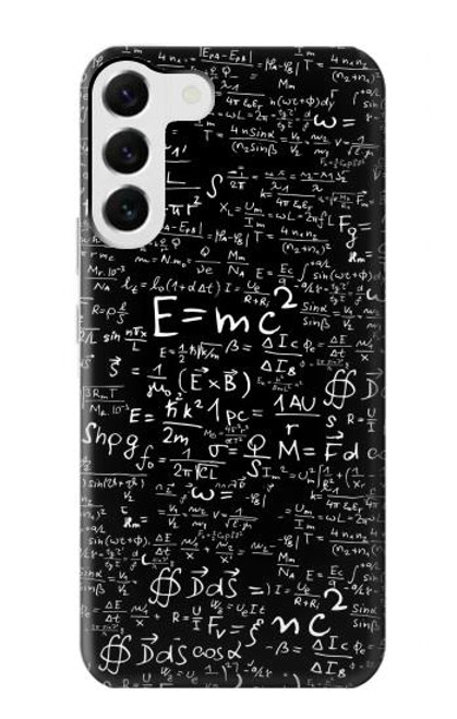 S2574 Mathematics Physics Blackboard Equation Case For Samsung Galaxy S23 Plus