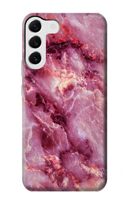 S3052 Pink Marble Graphic Printed Case For Samsung Galaxy S23 Plus